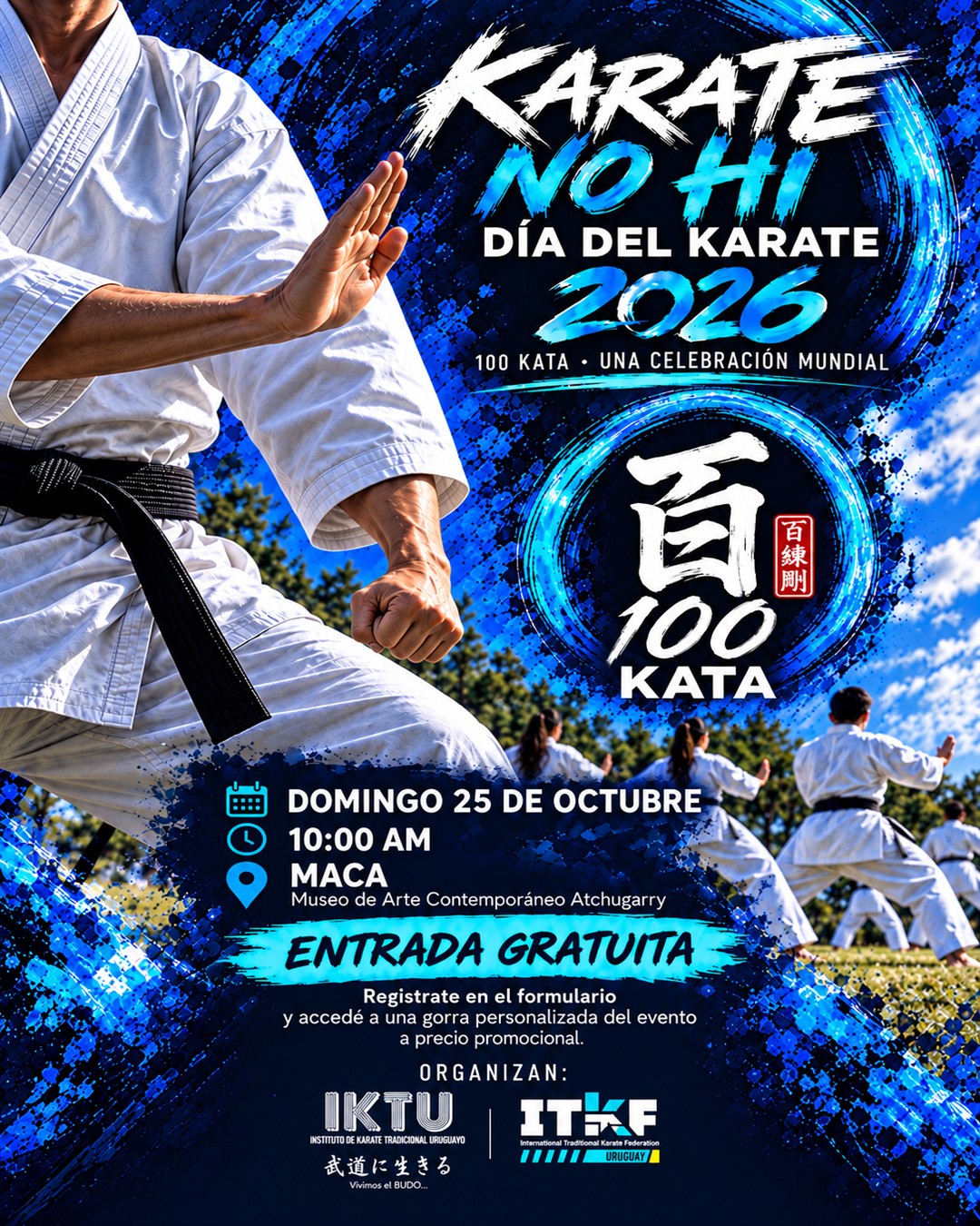 Día de los 100 Kata, 25 de octubre en el MACA